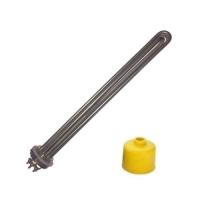 Блок ТЭН-9,0кВт, 220В (400мм.) G1 1/2" нерж/нерж (трубка + колпак) JH Блок ТЭН-9,0кВт, 220В (400мм.) G1 1/2" нерж/нерж (трубка + колпак) JH