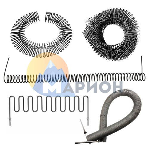 Нагревательная спираль нихром Х20Н80 33/38 * 396 мм